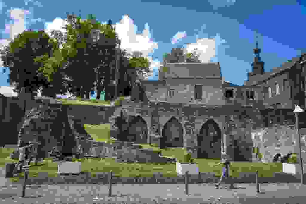 Remparts de la vieille ville de Binche Festival