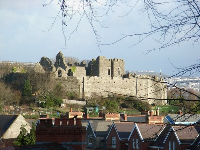 Oystermouth Castle Logo