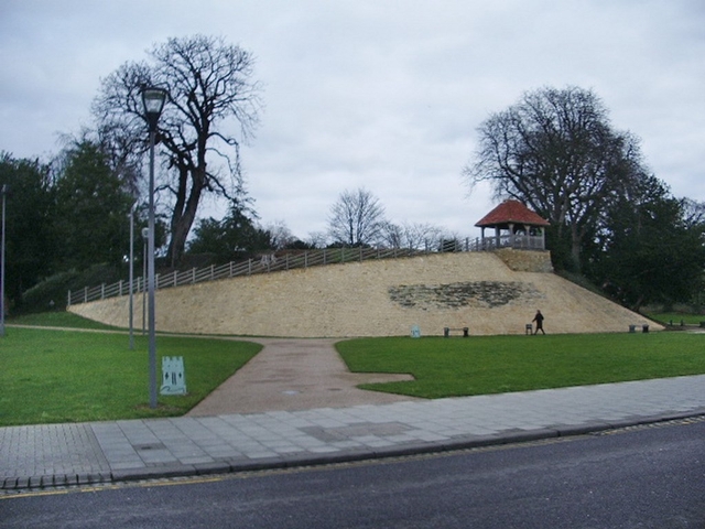 Bedford Castle Mound Logo