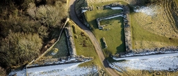 Harrows Scar Milecastle and Wall - Hadrian's Wall Logo