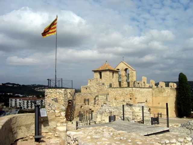 Castell de la Santa Creu de Calafell Logo